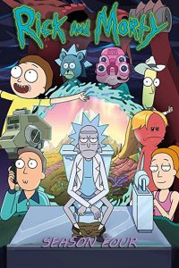 Рик и Морти (мультсериал Rick and Morty, 2013 - …) — постер 4 сезона